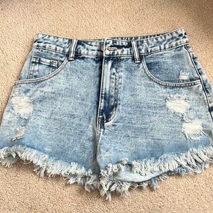 jean shorts